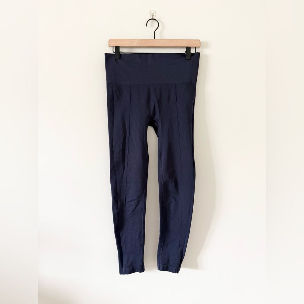 Yummie High-Waisted Shapewear Leggings Navy Blue Size S/M